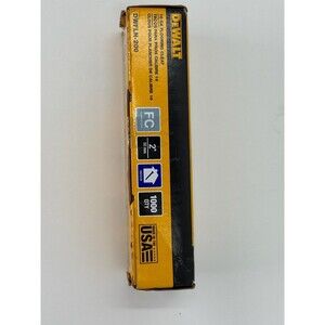 Dewalt floor cleats, 16ga, 1000qty, 2" 50mm, new in box,